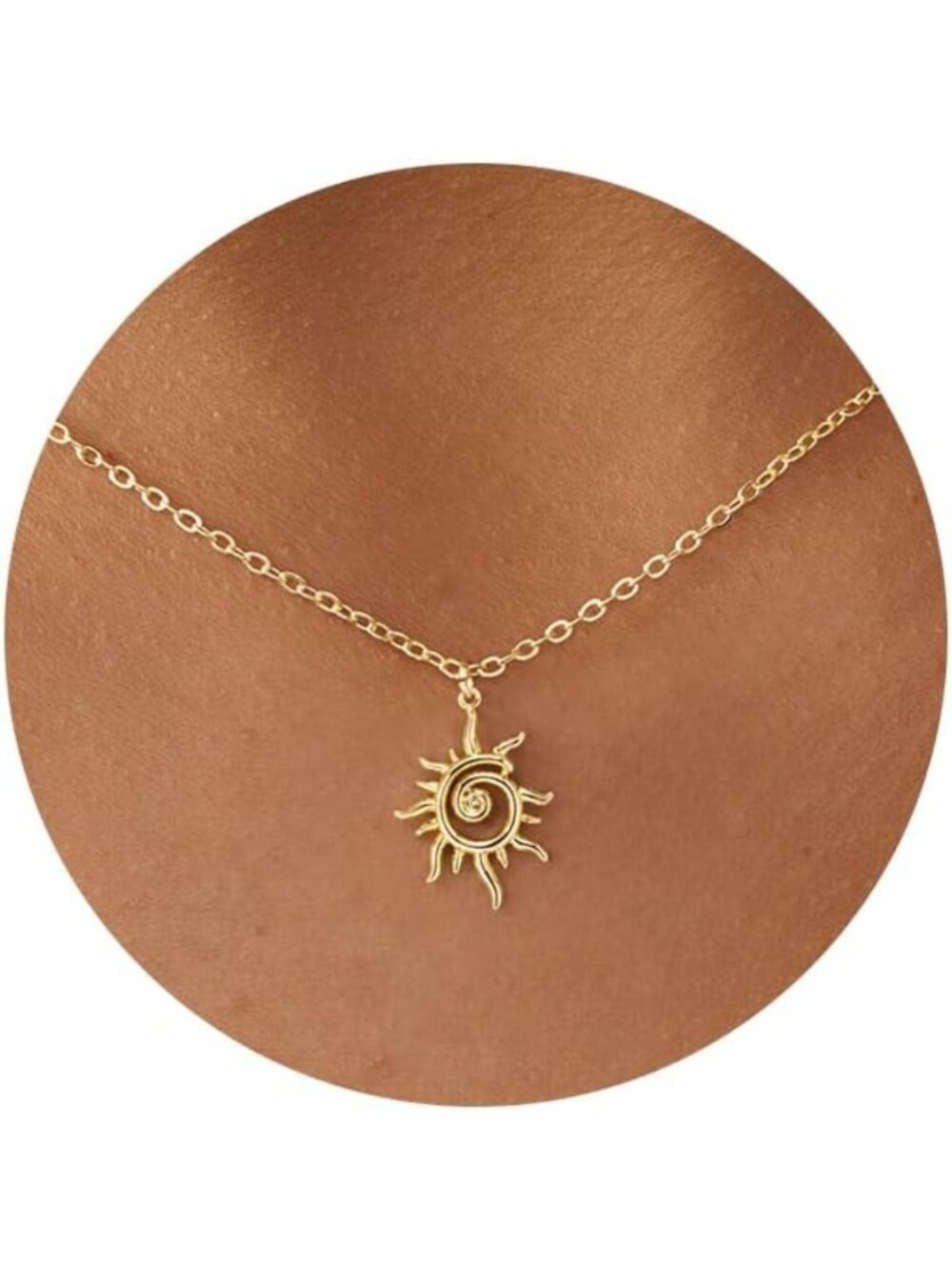 Necklace for Women - 14K Gold Plated Dainty Pendant Necklace
